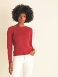Lace Gusset Sweater