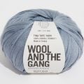 Wool and the Gang Tina Tape Yarn 29 Dusty Blue