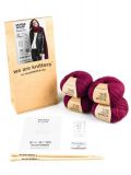 We Are Knitters Morse Scarf Knitting Kit