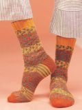 Roar Socks in Colourway 1 Signature 4Ply