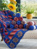 West Yorkshire Spinners Yarn Kit for Zandra Rhodes Bloom Blanket Crochet Along