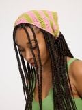 Crochet Striped Bandana