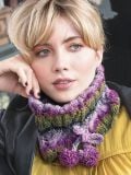 Woven Lilac Cowl