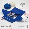 addi Click Novel Lace Long Tip Interchangeable Circular Knitting Needle Set