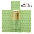 addi Bamboo Click Interchangeable Crochet Hook Set