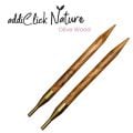 addiClick Nature Olive Wood Knitting Needle Tips