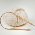 addi Olive Wood Fixed Circular Knitting Needles 40in (100cm)