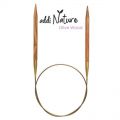 addi Olive Wood Fixed Circular Knitting Needles 40in (16in)