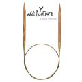 addi Olive Wood Fixed Circular Knitting Needles 24in (60cm)