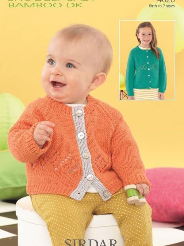 Sirdar Snuggly Baby Bamboo DK 4626 - Laughing Hens
