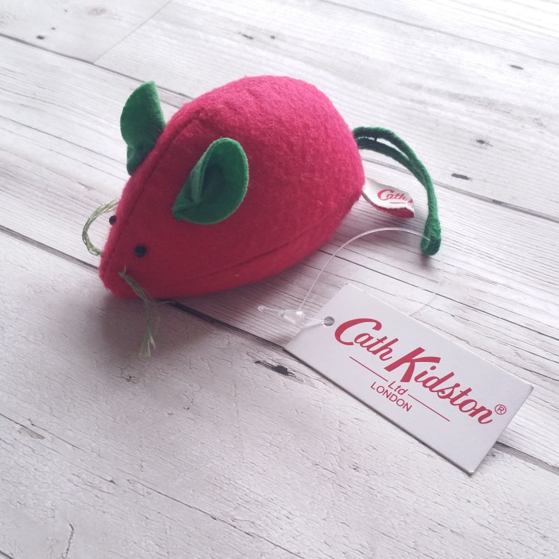 Cath Kidston Mouse Pin Cushion Red at 