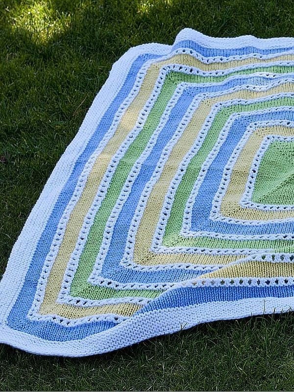 Inside Out Baby Blanket - Cascade Inside Out Baby Blanket