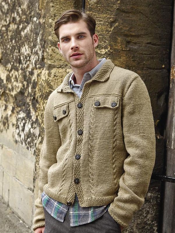 Tulloch - Mens - Rowan The Pure Wool Worsted Collection