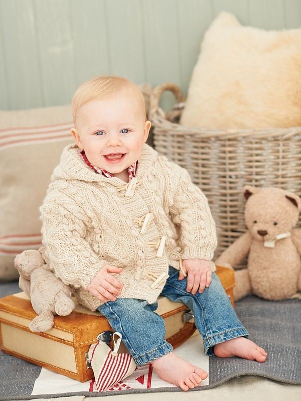 Little Cabled Duffle Coat