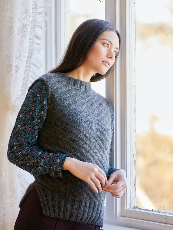 johanna knitted vest