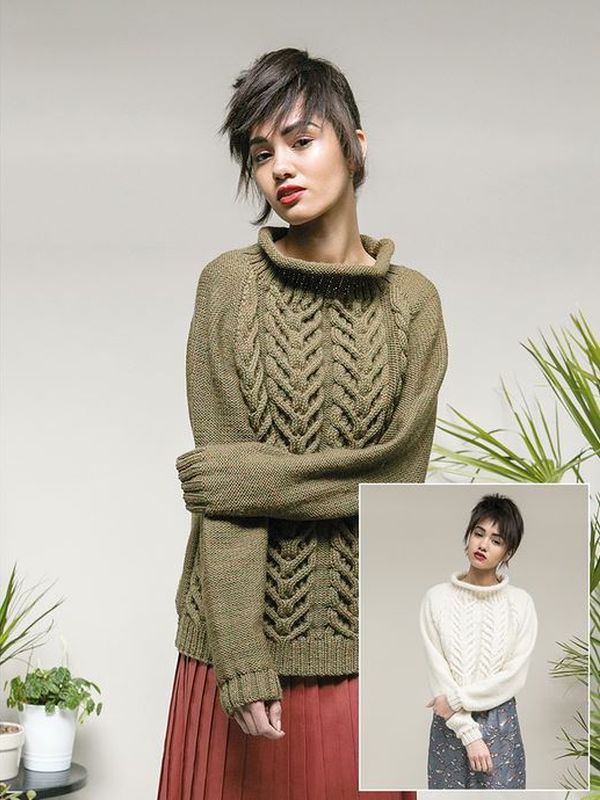 Astoria Shorter Length Sweater - Rowan Loves 3....Creativ...