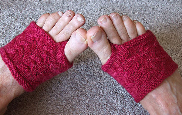 Free flip flop sock knitting pattern