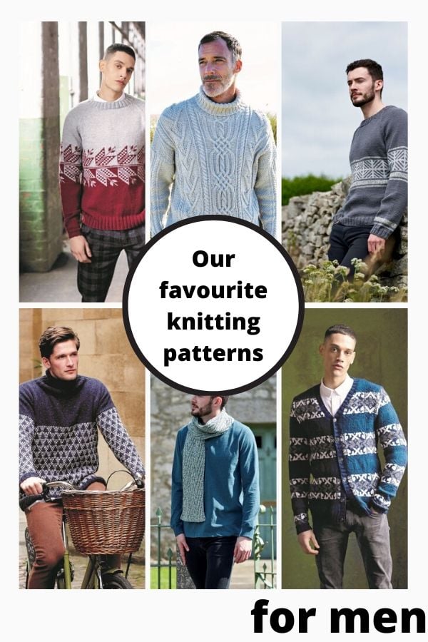 Our favourite knitting patterns for men!