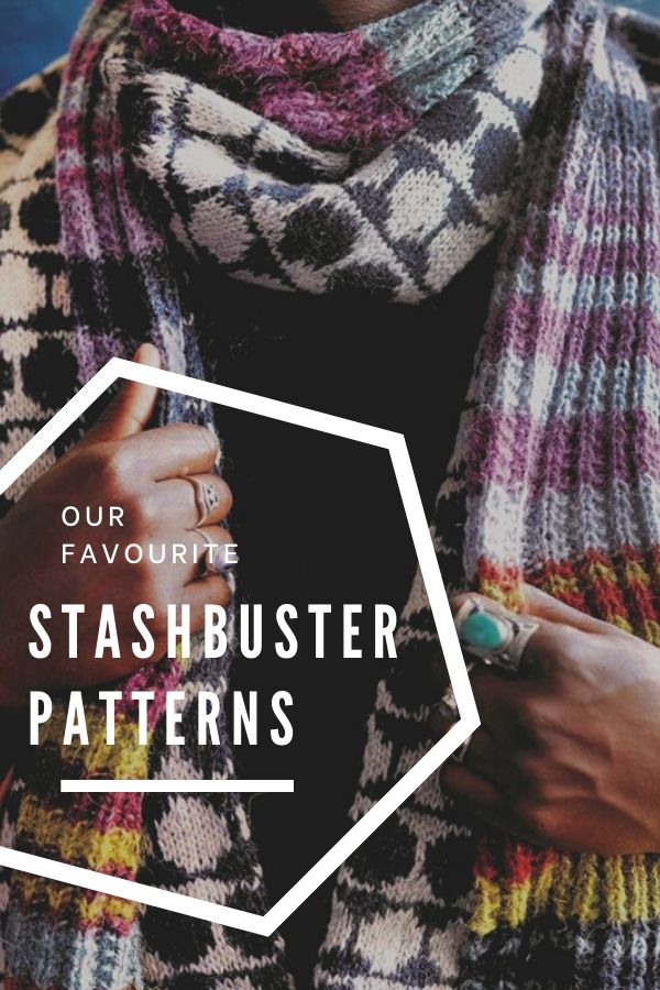 The best stashbuster patterns for knitting and crochet