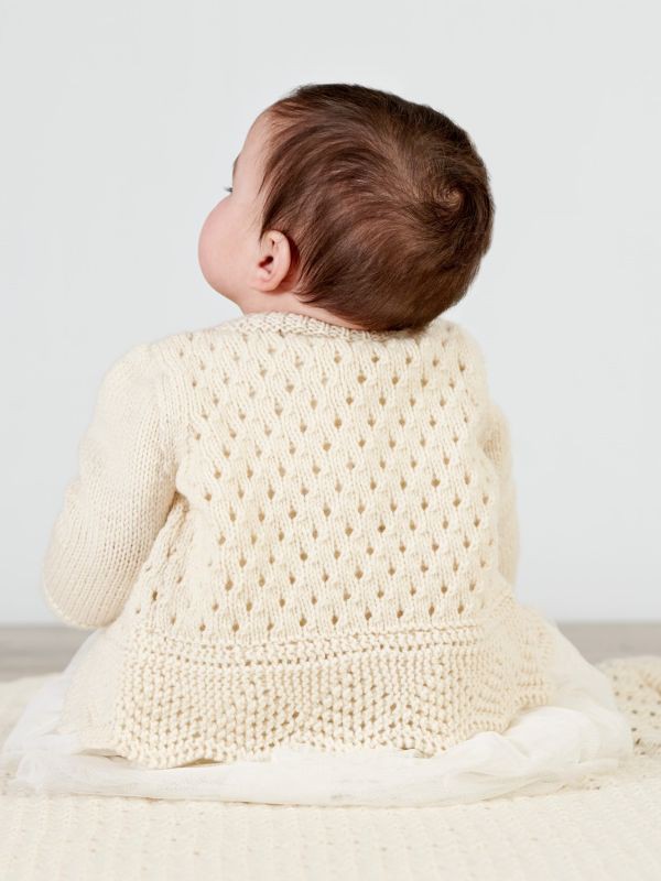 baby easter spring cardigan knitting pattern