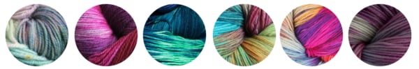 Hand dyed yarn techniques and information: manos alegria