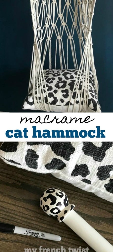 Macrame for beginners tutorial for a cat bed