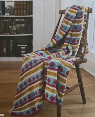 The best crochet blanket patterns: polka dot blanket